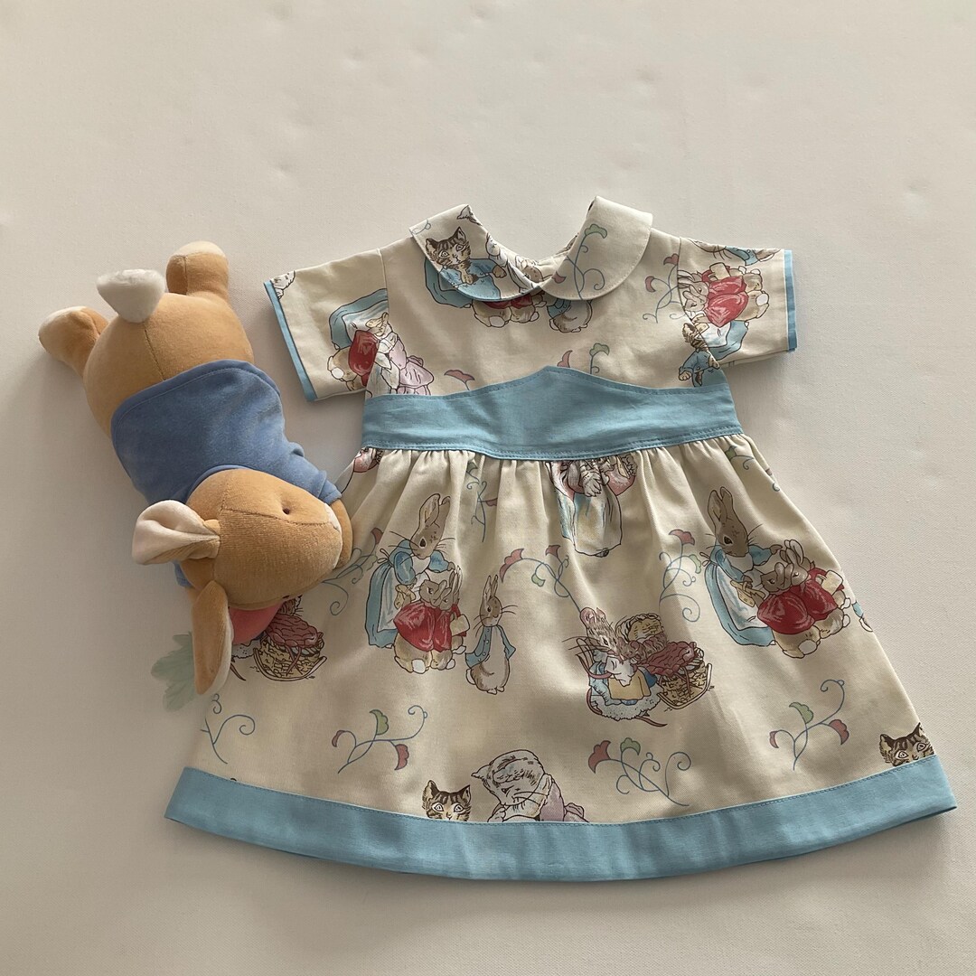 Peter Rabbit Dress, Beatrix Potter Dress, Baby Girls Easter Dress ...