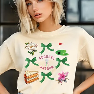 Coquette Golf Shirt, Masters Ladies Golf T-Shirt, Augusta GA Golf Tee, Masters Patron Shirt