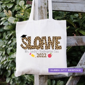 Sac d'autographes pour la dernière journée d'école, remise des diplômes de la maternelle, sac fourre-tout personnalisé pour filles, sac fourre-tout de fin d'année, cadeau de fin d'année pour les étudiants