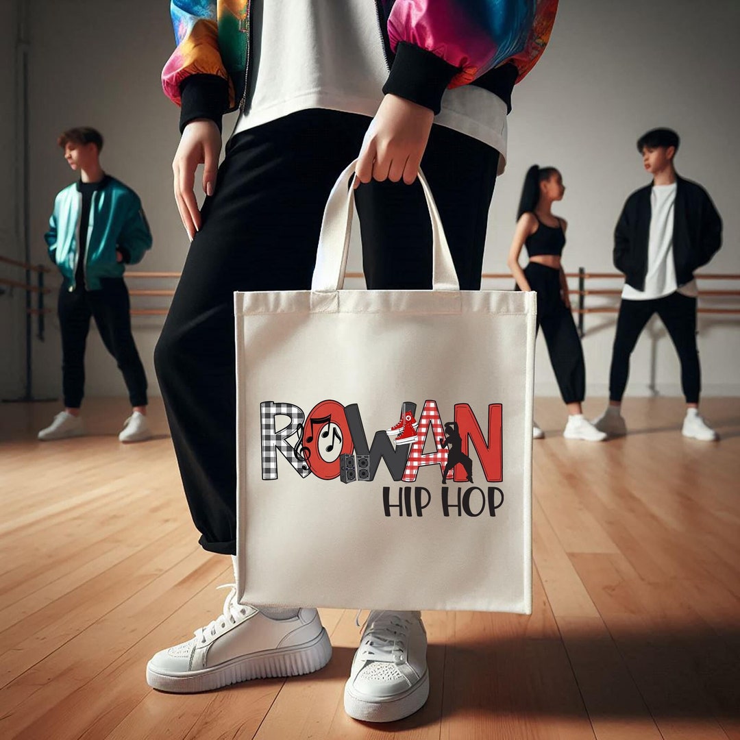 Handbag Head Rapper Personalized Dance Tote Bag: Hip Hop Crew Gift - Etsy