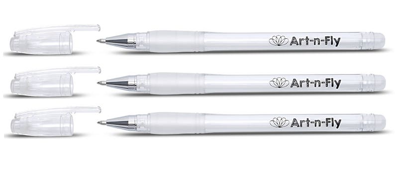 3 Fine Point White Gel Pen For Artists With Archival Ink Fine Tip Sketching Pens Drawing Illustration