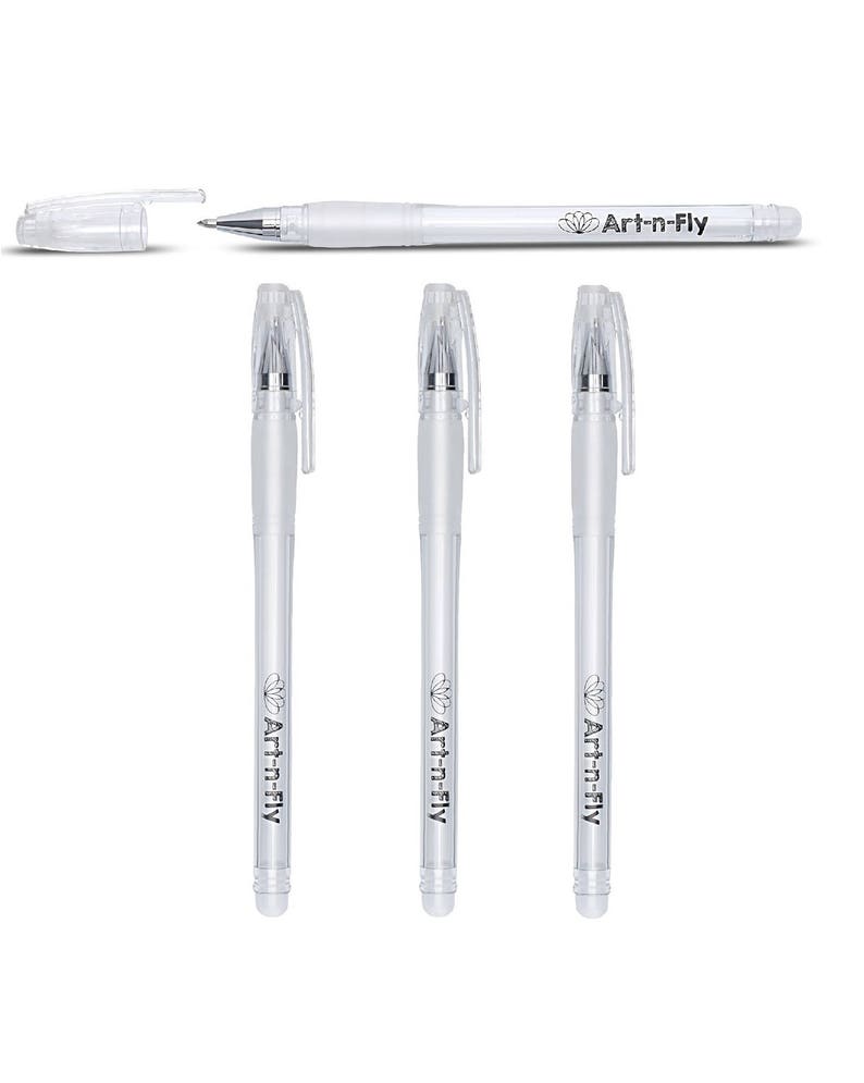 3 Fine Point White Gel Pen For Artists With Archival Ink Fine Tip Sketching Pens Drawing Illustration