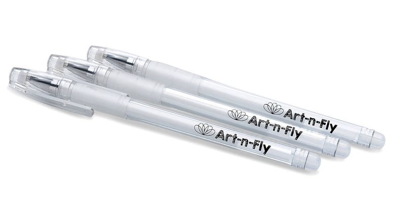 3 Fine Point White Gel Pen For Artists With Archival Ink Fine Tip Sketching Pens Drawing Illustration