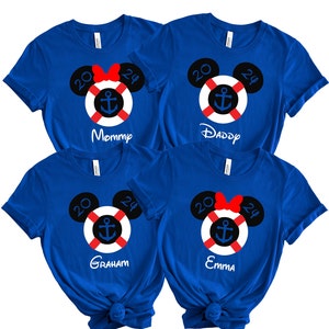 SALE Disney Cruise Family Shirts, Disney Family Vacation Cruise Shirts, Matching Mouse Shirts, Disney Cruise Shirts, Disneyland Cruise image 2