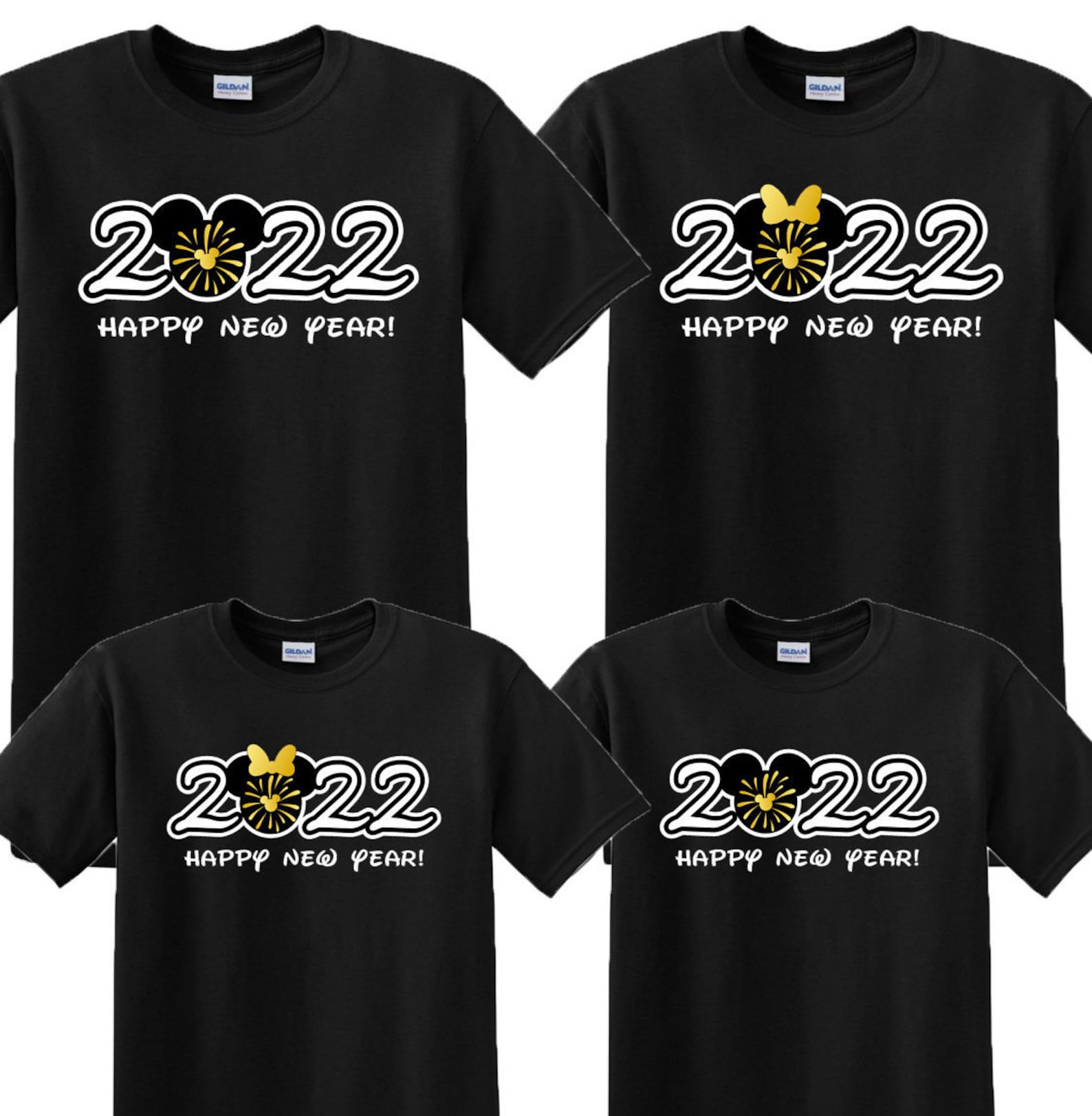 SALE 2022 Happy New Year Family Vacation Shirts Matching | Etsy