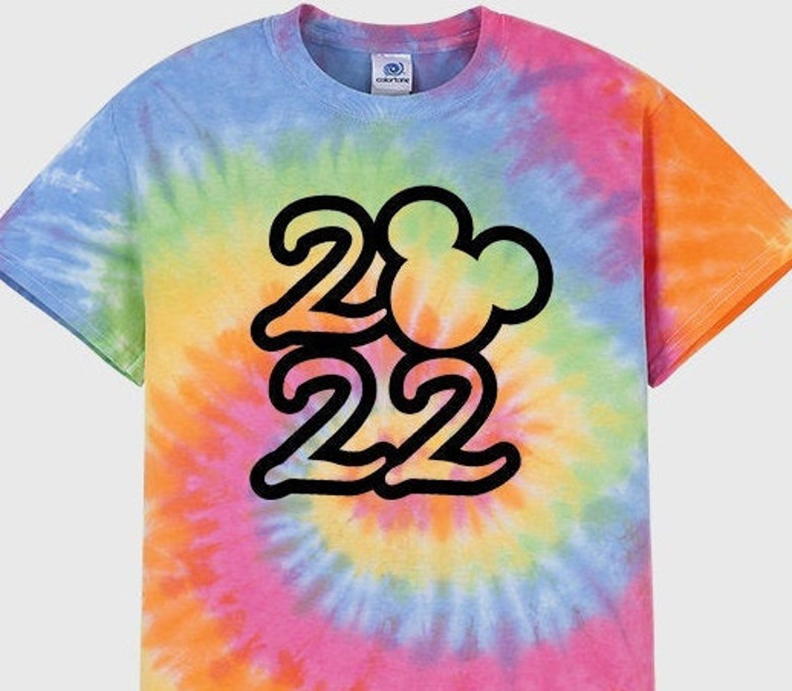SALE 2022 NEW YEAR Tie Dye Family Vacation Shirts Disney | Etsy