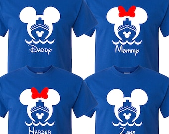 SALE!! Family Vacation Shirts, Matching Vacation Shirts, Disney Cruise Shirts, Disney Family Vacation, Disney Cruise Family, Birthday