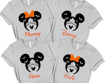 SALE!! Halloween Ship Family Mickey Minnie Shirts, Matching Vacation Shirts, Disney Shirts, Disney Family Vacation, Disney Cruise Ship