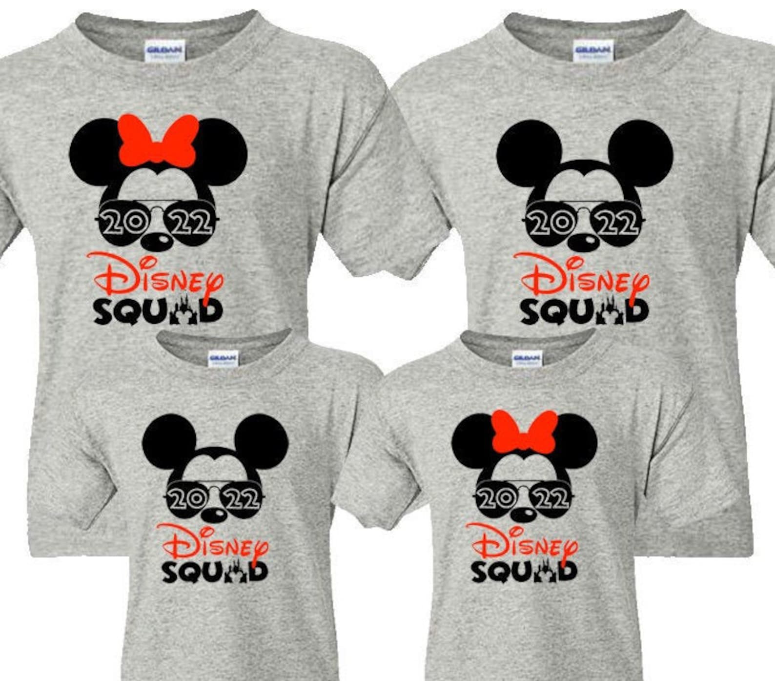 SALE 2022 NEW YEAR Disney Squad Family Vacation Shirts  Etsy