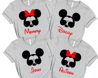 SALE!! Family Vacation Shirts, Matching Vacation Shirts, Aviator Disney Shirts, Disney Family Vacation, Disney Cruise, Disney Family Shirt