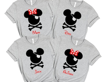 SALE!! Pirate Family Vacation Shirts, Matching Pirate Night Shirts, Disney Family Vacation, Disney Cruise, Disney Family Shirt