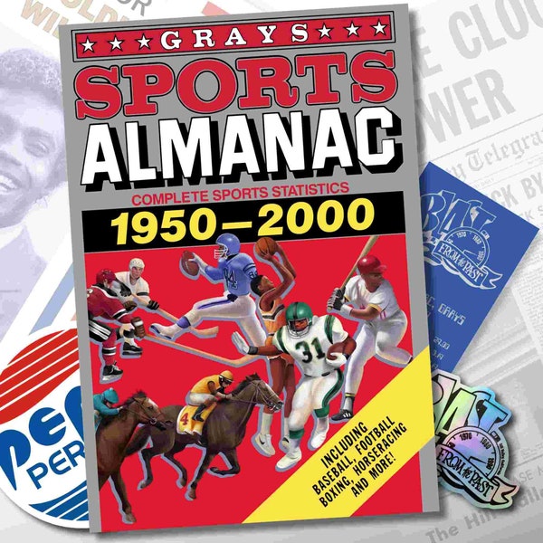 Sports Almanac Etsy