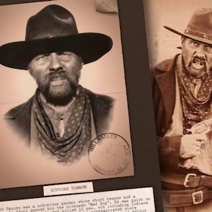 BUFFORD TANNEN archive mugshot poster Back to the Future