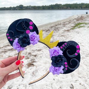 Ursula Sea Witch Mickey Minnie Disney Mouse Ears | Villain Mickey Minnie Disney Mouse Ears | Ursula Gifts | Villain Gifts | Disney Gifts