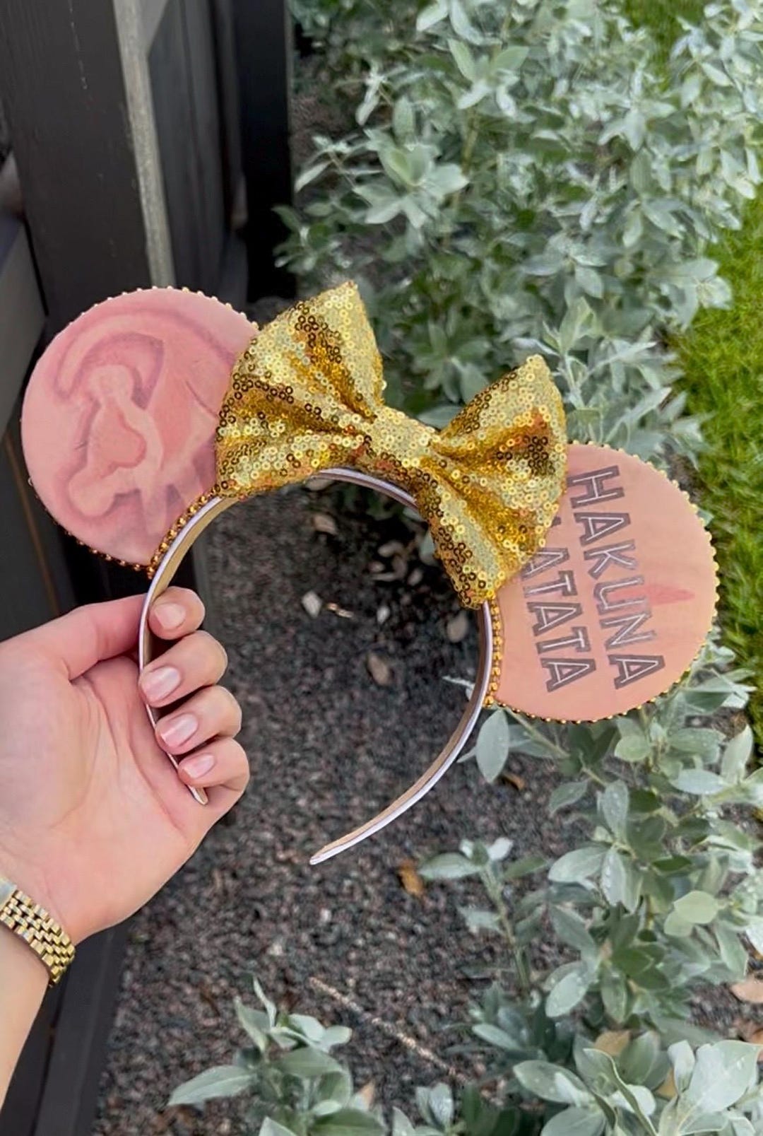 Simba Mouse Ears, Lion King Hakuna Matata Headband - Etsy