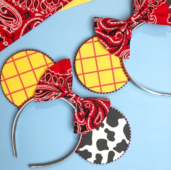 TOY STORY JESSIE Inspired Charm NECKLACE Party Bag Gift MICKEY EARS