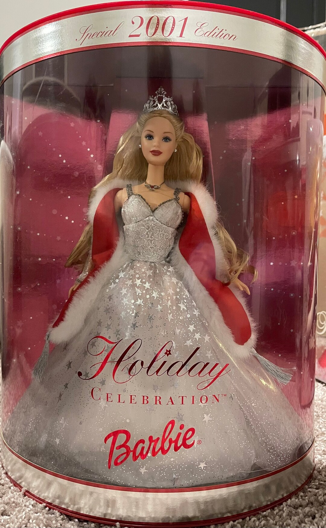 2001 Holiday Barbie - Etsy