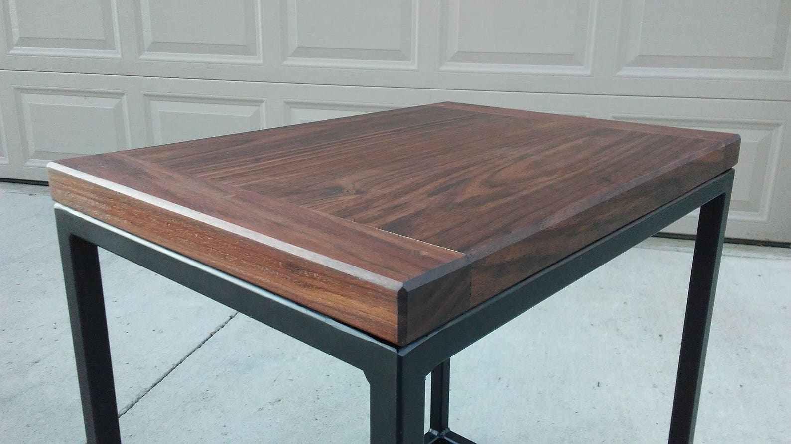 Walnut Breadboard End Table Set Etsy