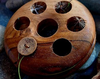 Sakura Tenkara Line Spool: Cherry Blossom Magnetic Fly Holder