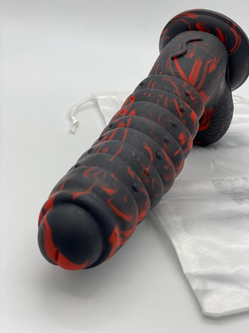 Elatirat Black Red Dragon Dildo Fantasy Dildo Monster Etsy Canada