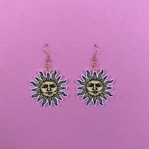 Celestial Sun Earrings