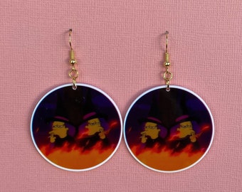 Patty and Selma Witch Earrings