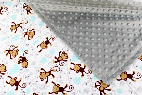 monkey baby blanket