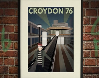 Croydon 76 A - A2 Poster Print