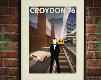 Croydon 76 B - A2 Poster Print