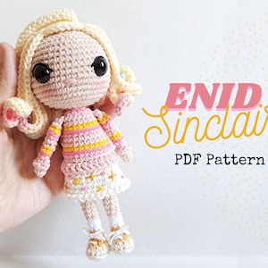 Enid Sinclair Crochet Pattern Doll Amigurumi