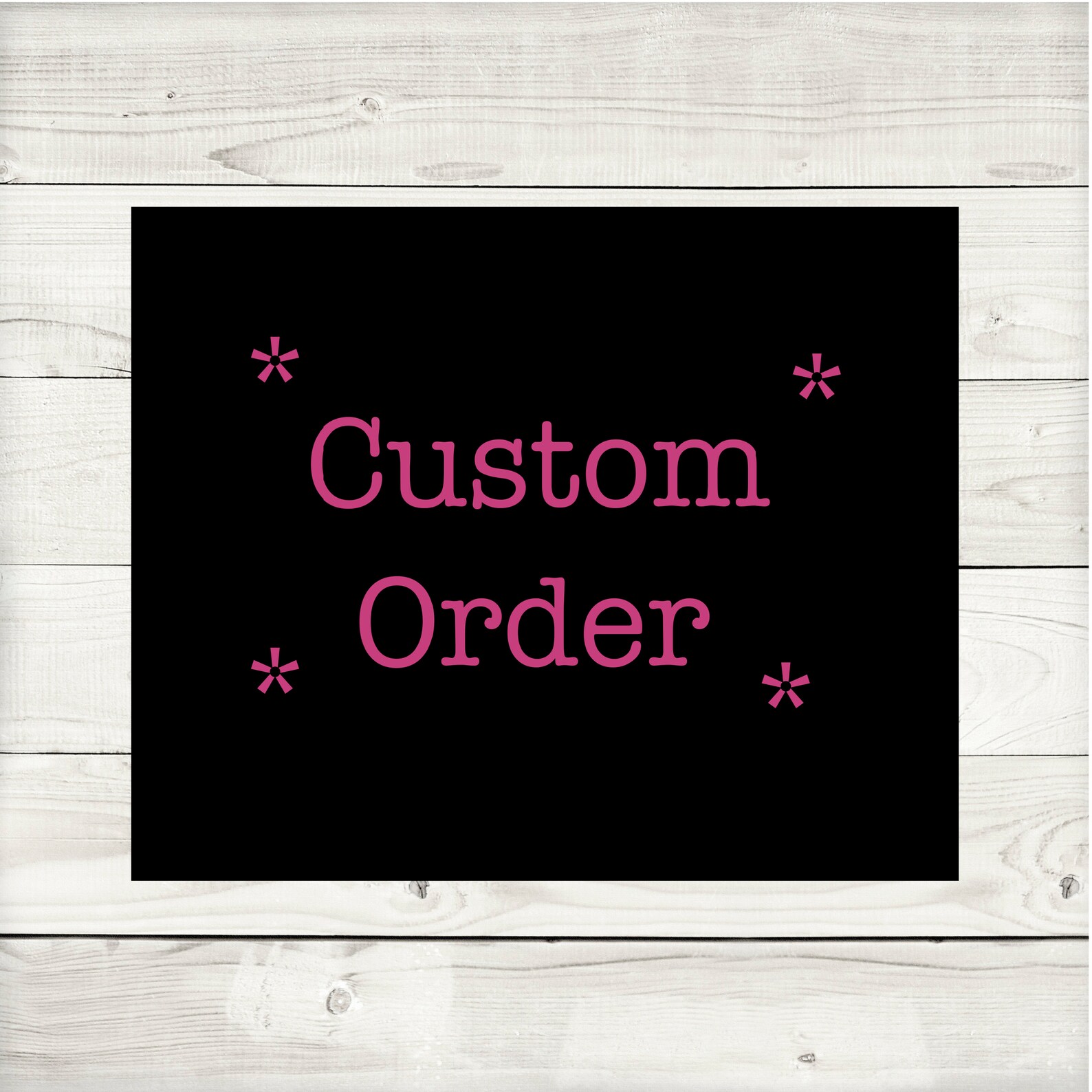 CUSTOM LISTING Etsy