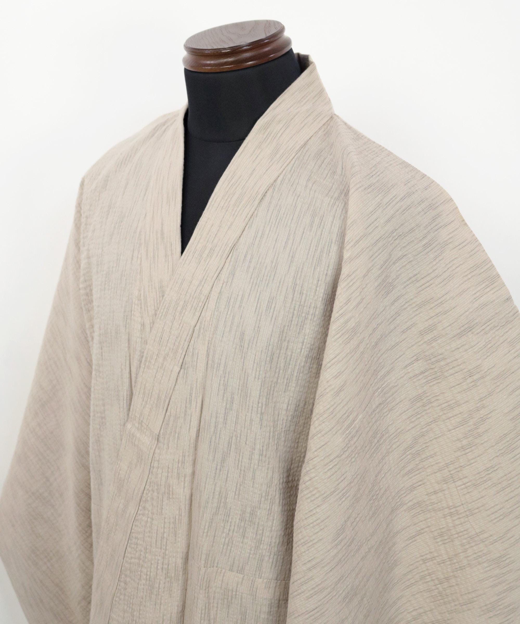 ぼんじり⭐️FATHER着物 ぼんじり⭐️FATHER着物 Men's Cotton Seersucker Yukata: Japanese