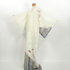 Kimono / Japanese Elegant Summer Tsukesage Synthetic