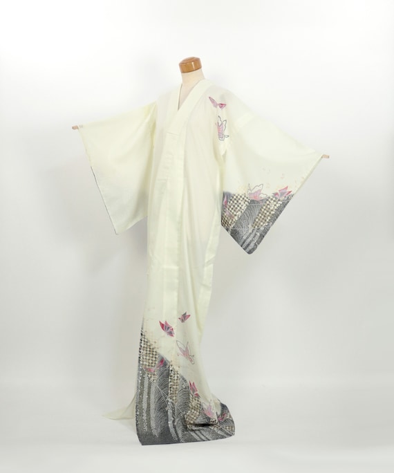 Kimono / Japanese Elegant Summer Tsukesage Synthetic material / 247161