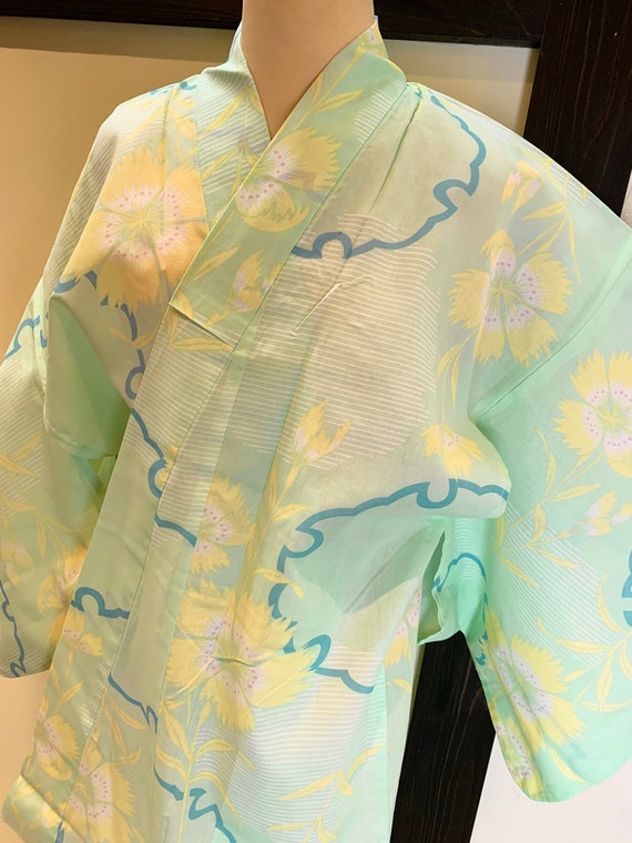 Kimono / Japanese Very Cute And Cool Cotton "Yuka… - image 2