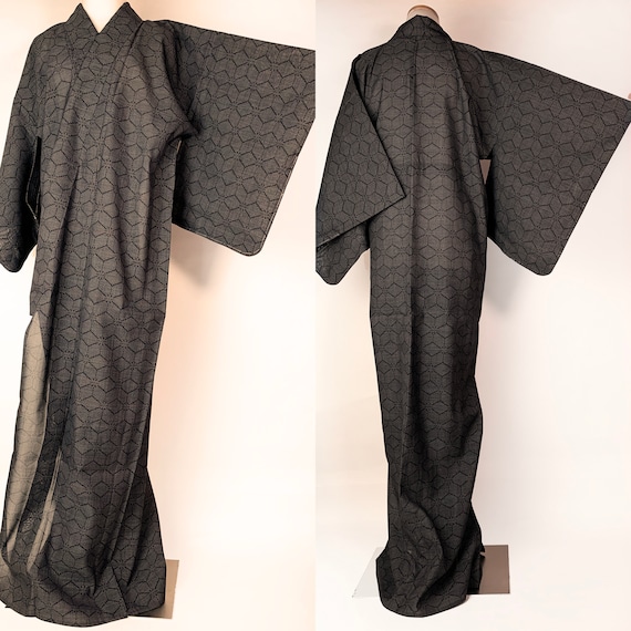 Japanese G032904 Very Cool Pongee Summer Komon Kim