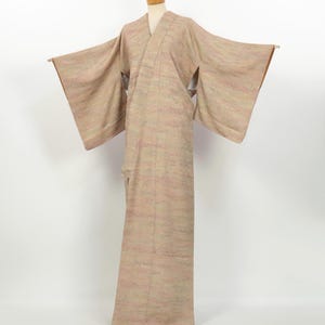 Kimono / Silk Komon Kimono – Multicolor Field Motif, No Stains  / 2508015