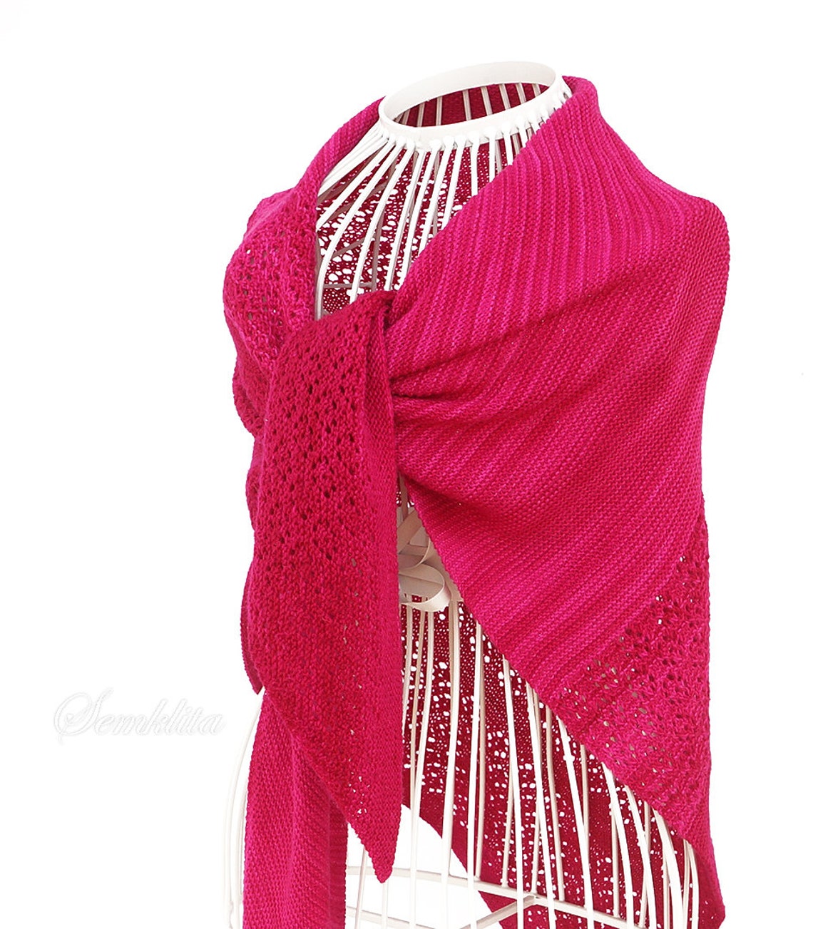 oversized shawl wrap pattern