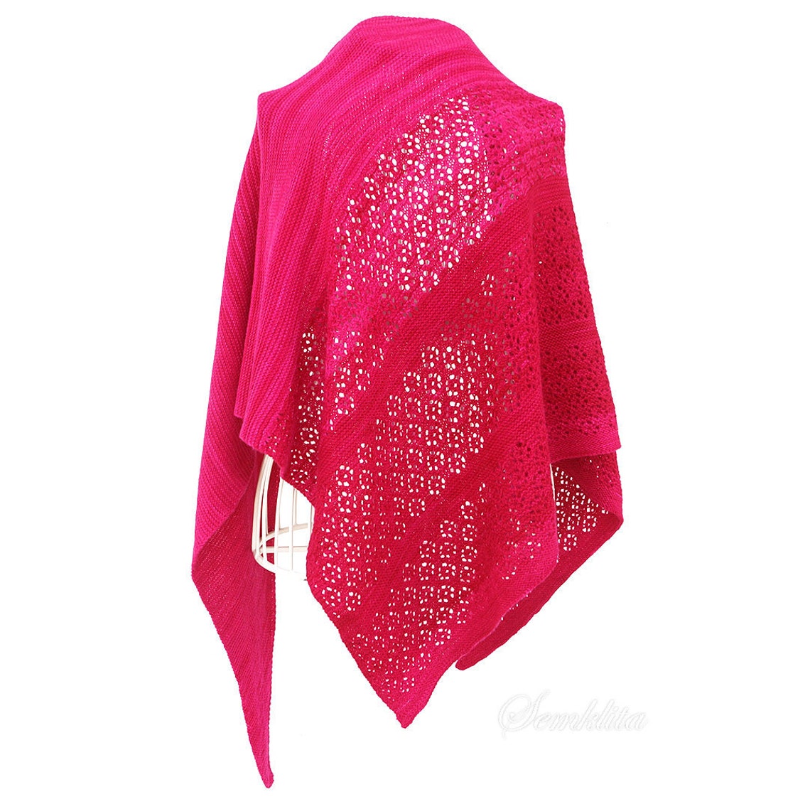 oversized shawl wrap pattern
