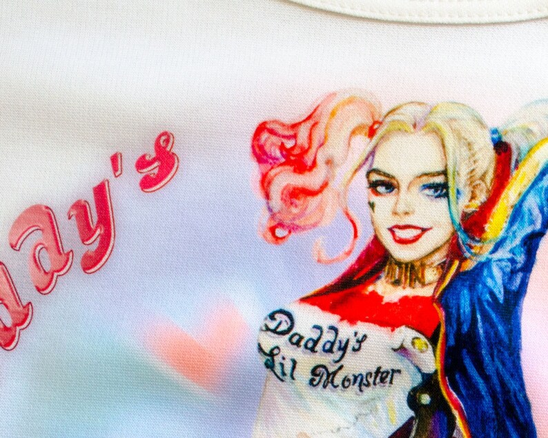 Harley Quinn Jump from Suicide Squad Daddy's Lil Monster Etsy