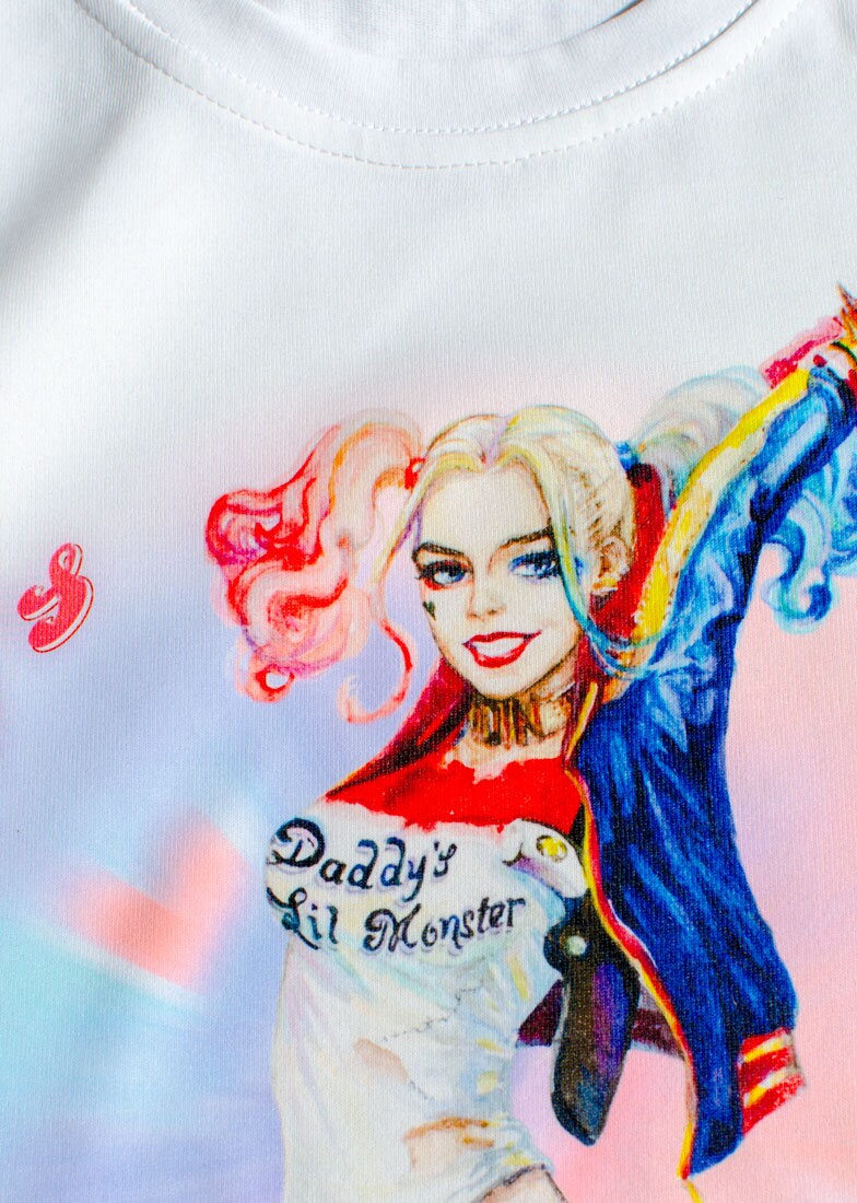 Harley Quinn Jump from Suicide Squad Daddy's Lil Etsy