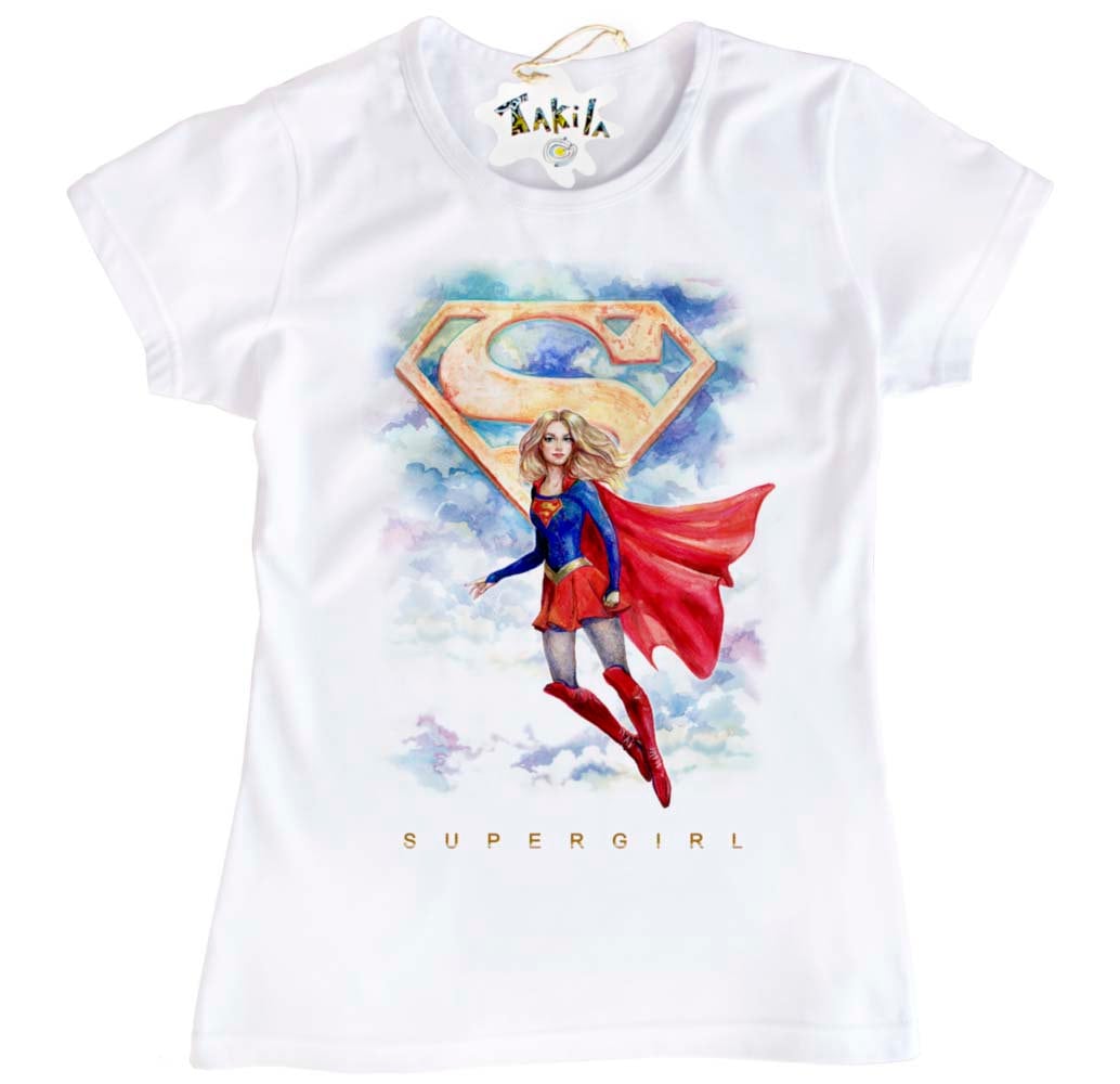 supergirl t shirt child uk