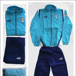 Lazio ラツィオ ジャージ上下セット ネイビー/ライトブルー Lazio clothing - Etsy 日本