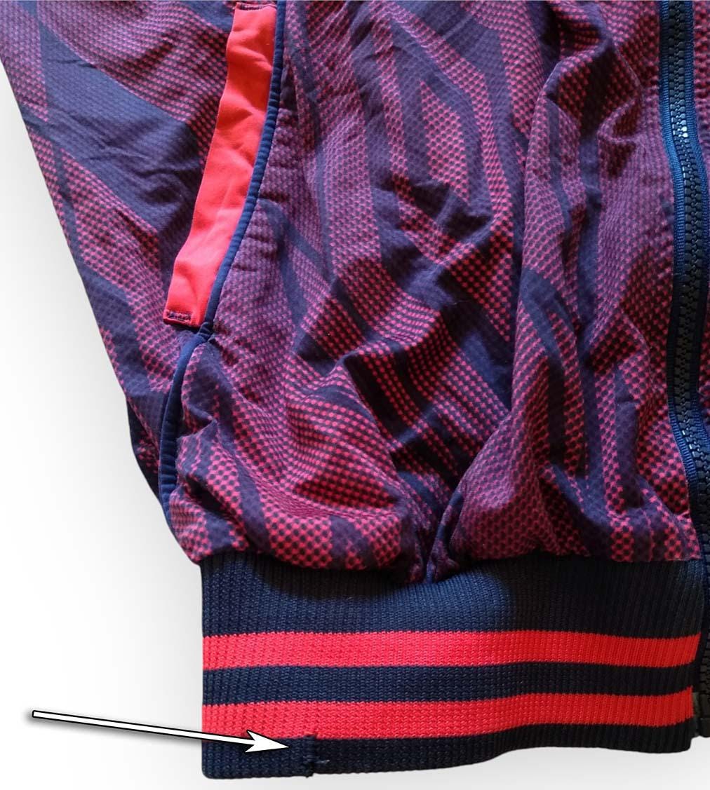 Vintage Ajax Amsterdam 1994-95 Umbro Training Jacket XL-2XL