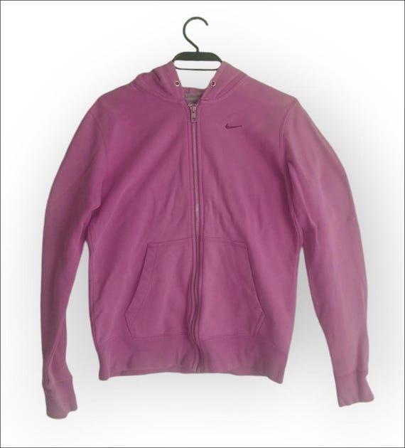 pink vintage nike hoodie