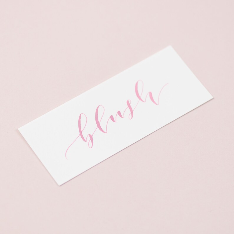 Blush Calligraphy Ink Calligraphy Kit Handmade Calligraphy Etsy