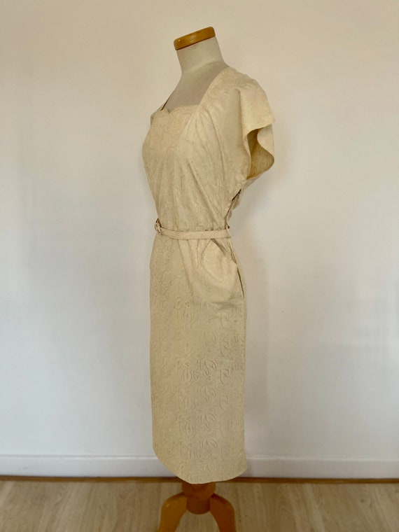 Stunning Harrods 1940s Tea Dress & Jacket Cocktai… - image 2