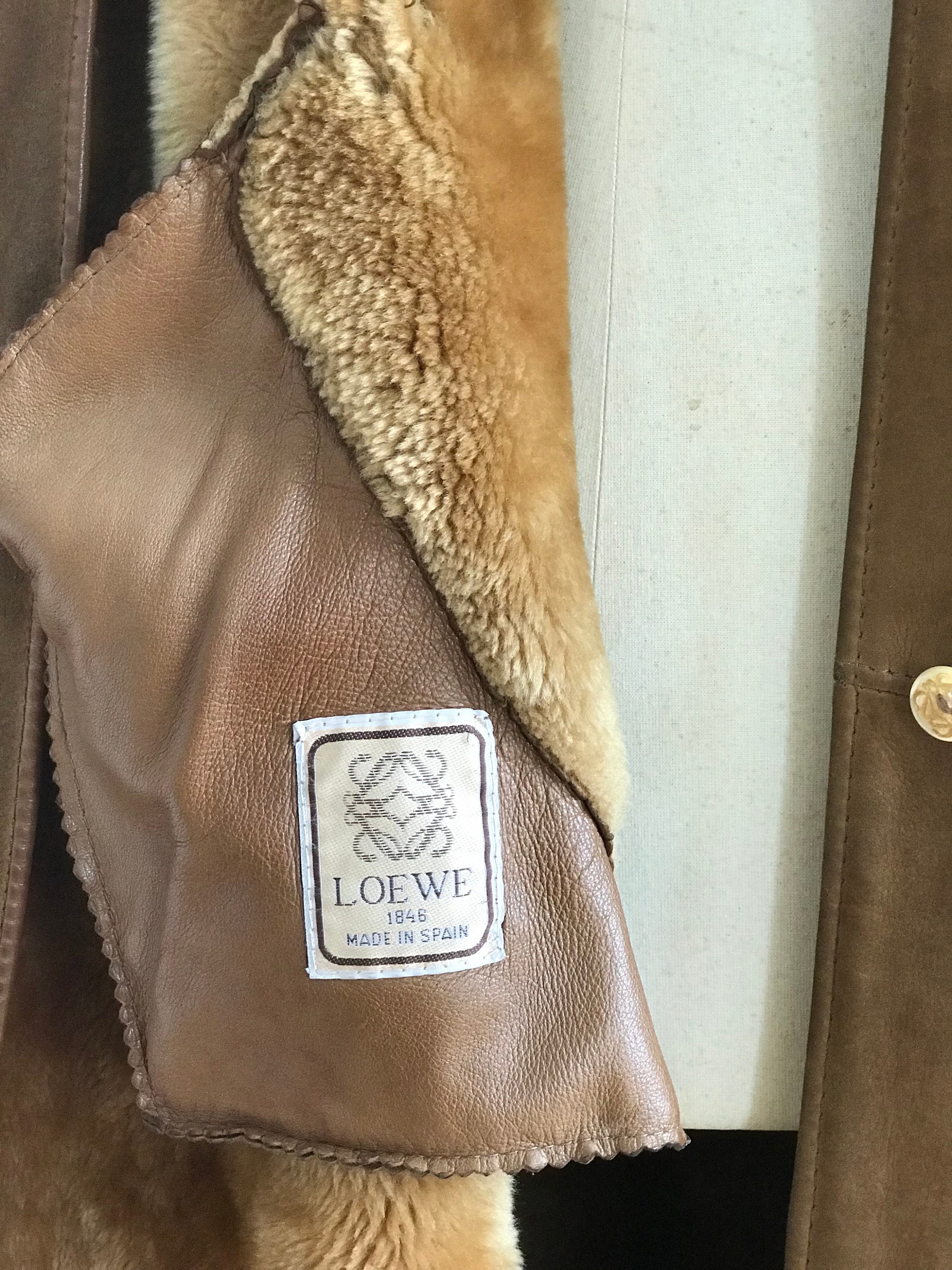 sheepskin coat 1980s