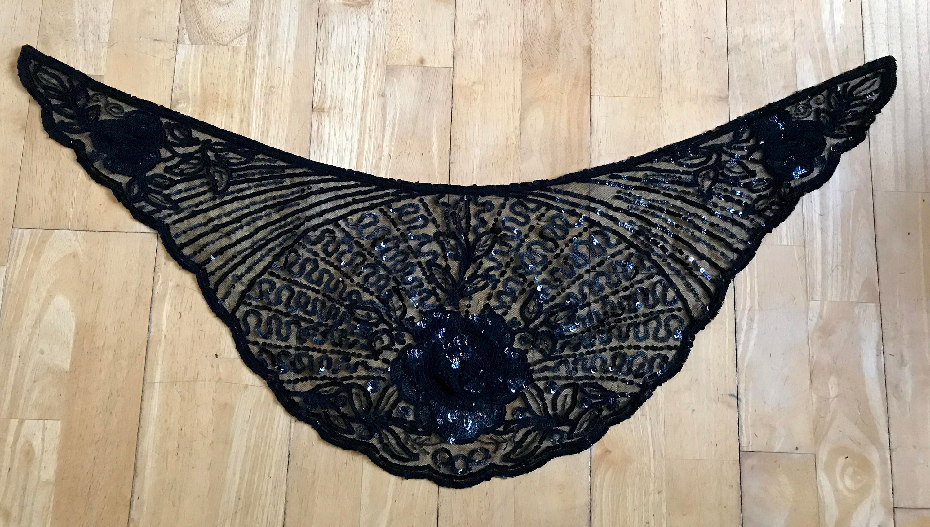 Sequin & Lace Victorian Cape main image 1