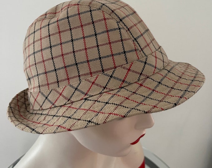 Dannimac Hat Checked Trilby Bucket Style Fishing Walking Country Wear New Old